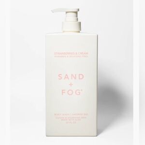 Sand + Fog Strawberries and Cream Shower Gel